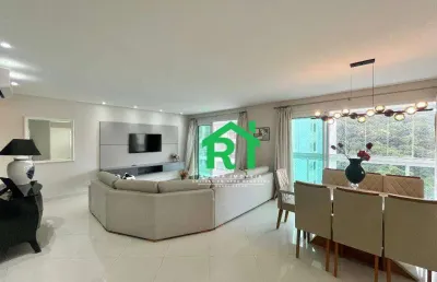 Apartamento á beira mar, 3 quartos (3 suítes), 3 vagas, lazer, pitangueiras, guarujá/sp