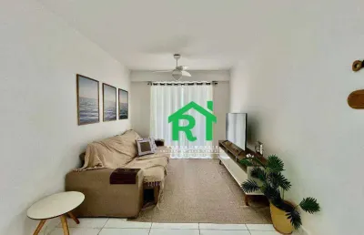 Apartamento com 2 dormitórios à venda, 75 m² por r$ 640.000 - pitangueiras - guarujá/sp
