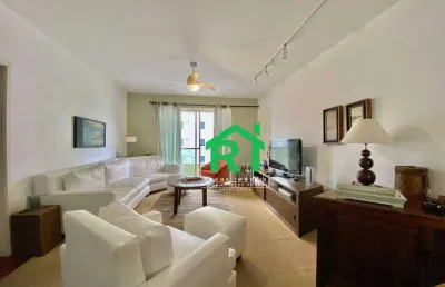 Apartamento com 3 dormitórios à venda, 120 m² por r$ 650.000 - pitangueiras - guarujá/sp