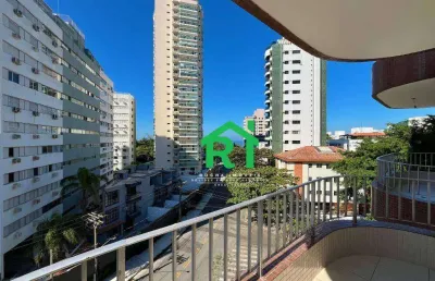 Apartamento com 2 quartos (1 suíte), 1 vaga, tombo, guarujá/sp