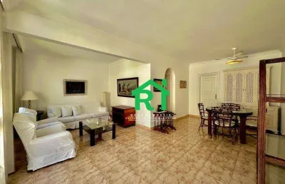 Apartamento vista mar, 3 dormitórios, 120 m² - venda por r$ 600.000 ou aluguel por r$ 4.200/mês - pitangueiras - guarujá/sp