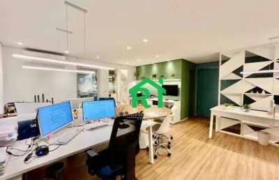 Sala à venda, 38 m² por r$ 370.000,00 - pitangueiras - guarujá/sp
