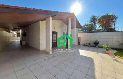 Casa à beira mar com 3 quartos (1 suíte), 4 vagas, jardim guaiuba, guarujá/sp