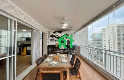 Apartamento à beira mar com 3 quartos (3 suítes), 2 vagas e lazer à venda em jardim astúrias, guarujá | rocha imóveis guarujá