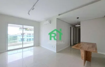 Apartamento com 2 dormitórios para alugar, 90 m² por r$ 6.300,00/mês - jardim astúrias - guarujá/sp