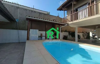 Casa com 3 dormitórios à venda, 298 m² por r$ 800.000,00 - jardim virginia - guarujá/sp