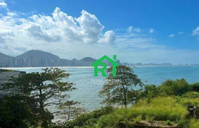 Apartamento à beira mar com 2 quartos (1 suíte), 1 vaga e lazer à venda em jardim astúrias, guarujá