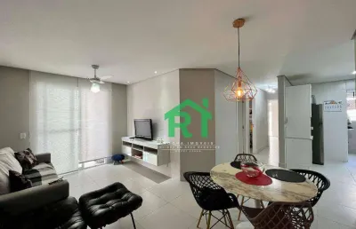 Apartamento frente mar, 3 dormitórios (1 suíte), 2 vagas, área de lazer, jardim astúrias, guarujá/sp