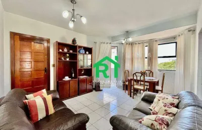 Apartamento com 2 dormitórios à venda, 60 m² por r$ 400.000,00 - jardim astúrias - guarujá/sp