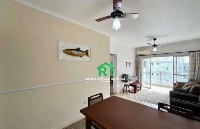 Apartamento com 2 quartos (1 suíte), 1 vaga à venda em jardim astúrias, guarujá