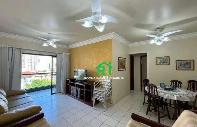 Apartamento com 2 quartos (1 suíte), 1 vaga e lazer à venda em jardim astúrias, guarujá