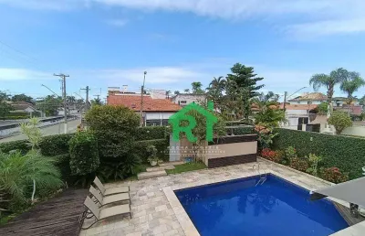 Casa com 4 dormitórios à venda, 470 m² por r$ 1.350.000,00 - enseada - guarujá/sp