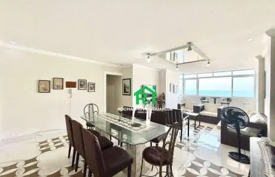 Apartamento frente mar, 3 quartos (1 suíte), 1 vaga, praia das pitangueiras - guarujá/sp