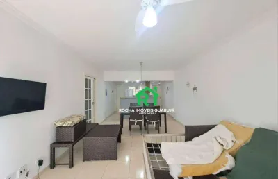 Apartamento com 2 dormitórios para alugar, 94 m² por r$ 3.900,00/mês - pitangueiras - guarujá/sp