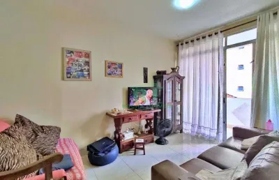 Apartamento com 1 dormitório (suíte), lavabo, 1 vaga, jardim astúrias - guarujá/sp