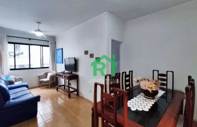 Apartamento com 2 quartos (1 suíte), 1 vaga à venda em jardim astúrias, guarujá