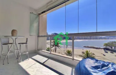 Apartamento com 3 dormitórios à venda, 112 m² por r$ 1.250.000,00 - jardim astúrias - guarujá/sp