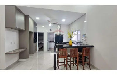 Casa térrea para locação 3 quartos com suíte no condomínio portinari em paulínia /sp