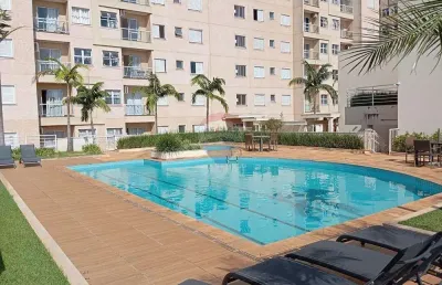 Apartamento aconchegante  com 2 quartos no vivare residencial club, paulínia/sp.