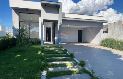Casa nova a venda com 3 quartos sendo 02 suítes condomínio campos do conde ii, paulínia/sp