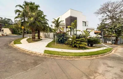 Luxo e conforto: casa com 4 quartos  suítes em cond. no jardim botânico sousas, campinas/sp obs: os imóveis estão  incluídos na compra.