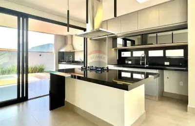 Casa de alto padrão para locação com 3 quartos suítes, no condomínio royal garden – paulínia/sp