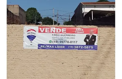 Terreno comercial à venda na Avenida da Saudade, 1000, Recanto Novo Cosmópolis, Cosmópolis