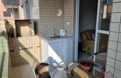 Apartamento com 2 quartos à venda na avenida marechal hermes, 208, canto do forte, praia grande por r$ 615.000