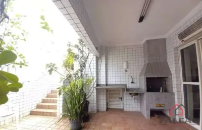 Cobertura com 4 quartos à venda na avenida marechal hermes, 260, canto do forte, praia grande por r$ 1.590.000