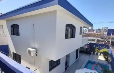 Casa com 5 quartos à venda na rua são caetano, 464, boqueirão, praia grande por r$ 2.100.000