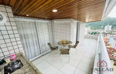 Apartamento com 3 quartos à venda na rua marechal rondon, 241, canto do forte, praia grande por r$ 860.000