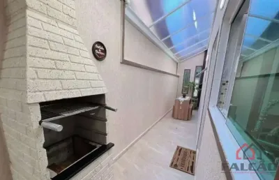 Casa com 2 quartos à venda na jurubaiba, 603, vila caiçara, praia grande por r$ 750.000