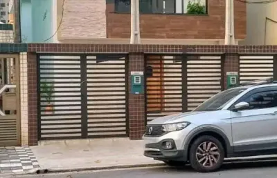 Casa com 2 quartos à venda na rua comendador alfaia rodrigues, 363, embaré, santos por r$ 740.000