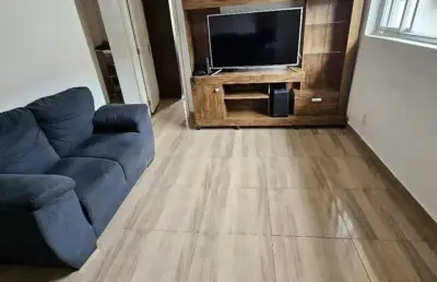 Apartamento com 2 quartos à venda na rua joão ribeiro, 56, itararé, são vicente por r$ 240.000