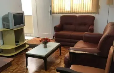 Apartamento com 2 quartos à venda na avenida manoel da nóbrega, 412, itararé, são vicente por r$ 340.000