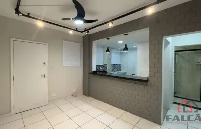 Apartamento com 1 quarto para alugar na avenida marechal floriano peixoto, 272, pompéia, santos por r$ 2.750