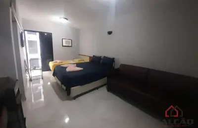 Apartamento com 1 quarto à venda na rua joão ramalho, 466, centro, são vicente por r$ 260.000