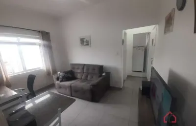Apartamento com 1 quarto à venda na rua cândido rodrigues, 77, centro, são vicente por r$ 245.000