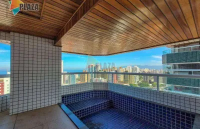 Apartamento à venda, 205 m² por r$ 2.739.000,00 - canto do forte - praia grande/sp