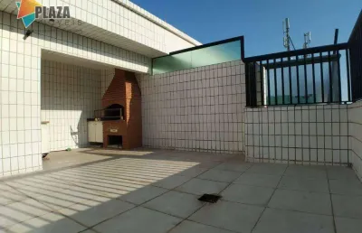 Cobertura à venda, 254 m² por r$ 1.800.000,00 - canto do forte - praia grande/sp