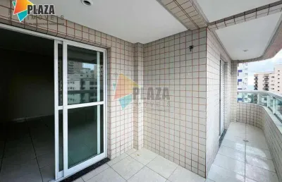 Apartamento com 2 dormitórios para alugar, 78 m² por r$ 3.100,01/mês - aviação - praia grande/sp