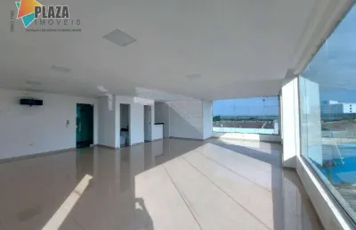 Sala para alugar, 76 m² por r$ 3.450,00/mês - mirim - praia grande/sp