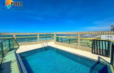 Cobertura com 4 dormitórios à venda, 280 m² - aviação - praia grande/sp