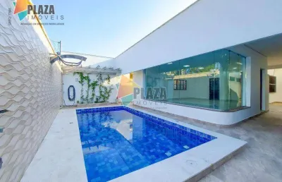 Casa 3 dormitórios com 2 suítes à venda, 265 m² por r$ 2.990.000 - canto do forte - praia grande/sp