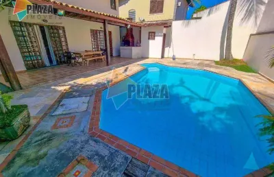 Casa 3 dormitórios com 2 suítes à venda, 260 m² por r$ 2.000.000 - canto do forte - praia grande/sp