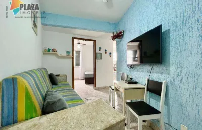 Apartamento à venda, 35 m² por r$ 230.000,00 - boqueirão - praia grande/sp