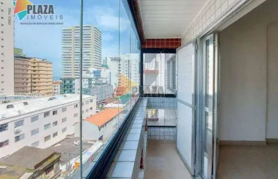 Apartamento para alugar, 70 m² por r$ 2.500,00/mês - aviação - praia grande/sp