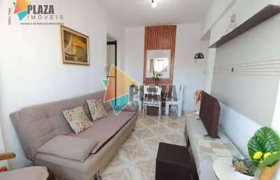 Apartamento com 1 dormitório à venda, 48 m² por r$ 278.000,00 - tupi - praia grande/sp