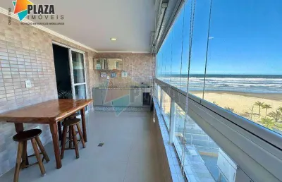 Apartamento com 2 dormitórios para alugar, 79 m² por r$ 5.500,00/mês - aviação - praia grande/sp
