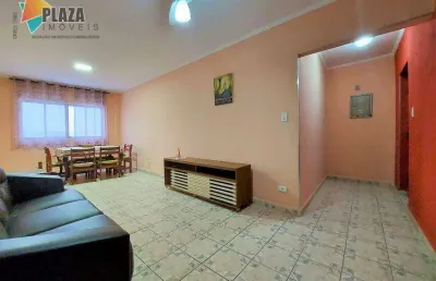 Apartamento 2 dormitórios com 1 suítepara alugar, 90 m² por r$ 2.800/mês - canto do forte - praia grande/sp